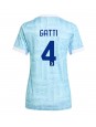 Billige Juventus Federico Gatti #4 Bortedrakt Dame 2025-26 Kortermet